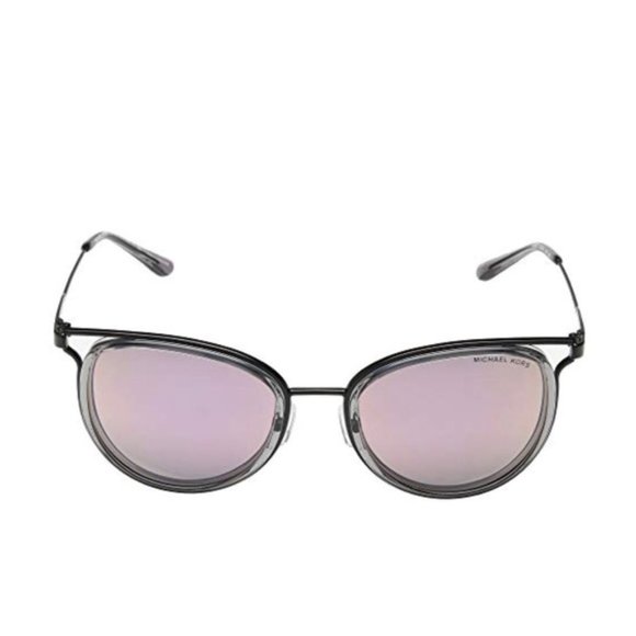 SOLD MICHAEL KORS HAVANA BLACK ROUND SUNGLASSES - Picture 2 of 8